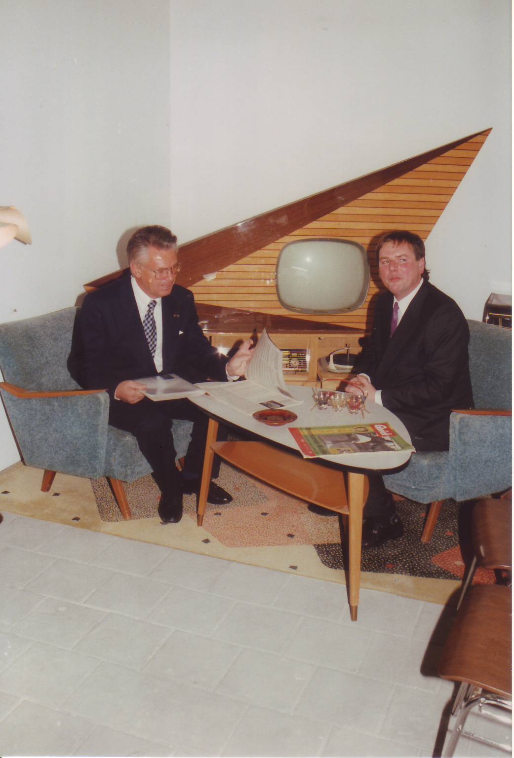 Gerd Rantitsch Gerd Walter (re) - Erster Geschäftsführer und späterer Museumsleiter